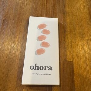 Ohora Gel nail strips, bare apricot. New in box.